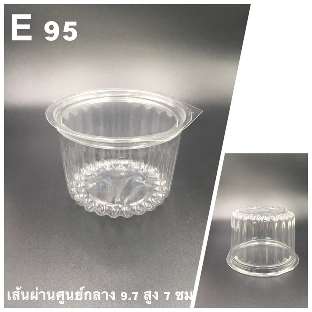 กล่องสลัดลึก E95 ฝาในตัวกดล็อก