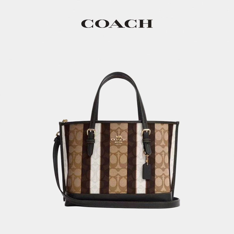 COACH mollie tote กระเป๋าสะพายข้าง กระเป๋าโท้ทใหม่ใบเล็ก  C4085  C8416