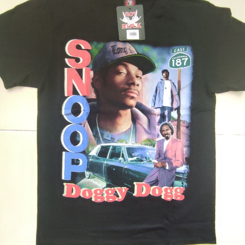 มีหลายสี เสื้อยืด พิมพ์ลาย Snoop Dogg 2 Hot Rock