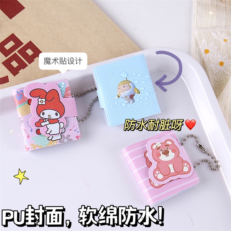 สมุดโน้ต ลายการ์ตูนน่ารัก ขนาดเล็ก แบบพกพา เครื่องเขียน WJ474