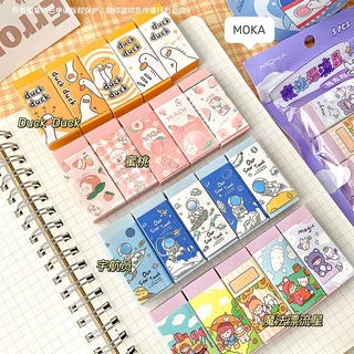 Cute Eraser ยกแพ็ค 5 ก้อน/ยางลบขนมหวานกล่อง 4 ชิ้นให้เลือก ยางลบดินสอ แบบแพ็ค ยางลบลายการ์ตูน เครื่องเขียน ยางลบน่ารัก