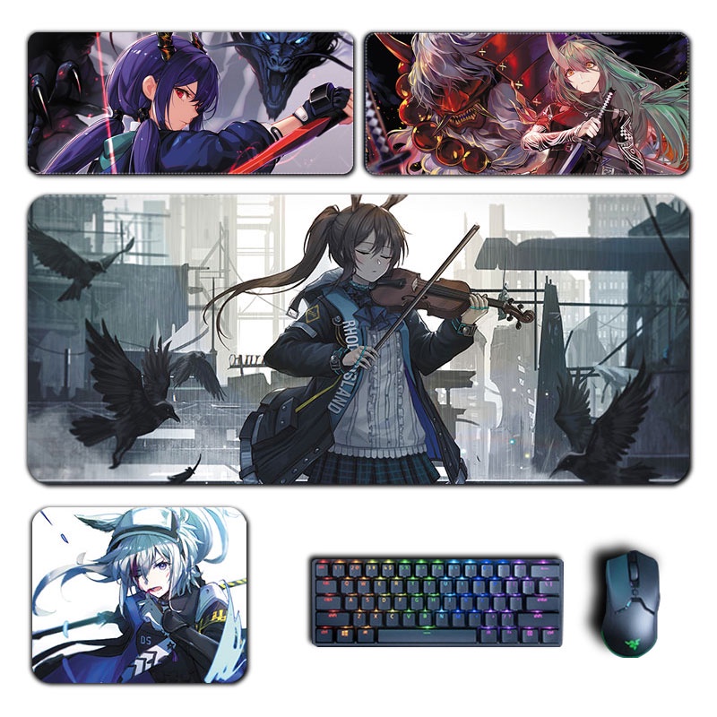 Arknights แผ่นรองเมาส์ ขนาดใหญ่ อุปกรณ์เสริม สําหรับเล่นเกมคอมพิวเตอร์ แล็ปท็อป PC