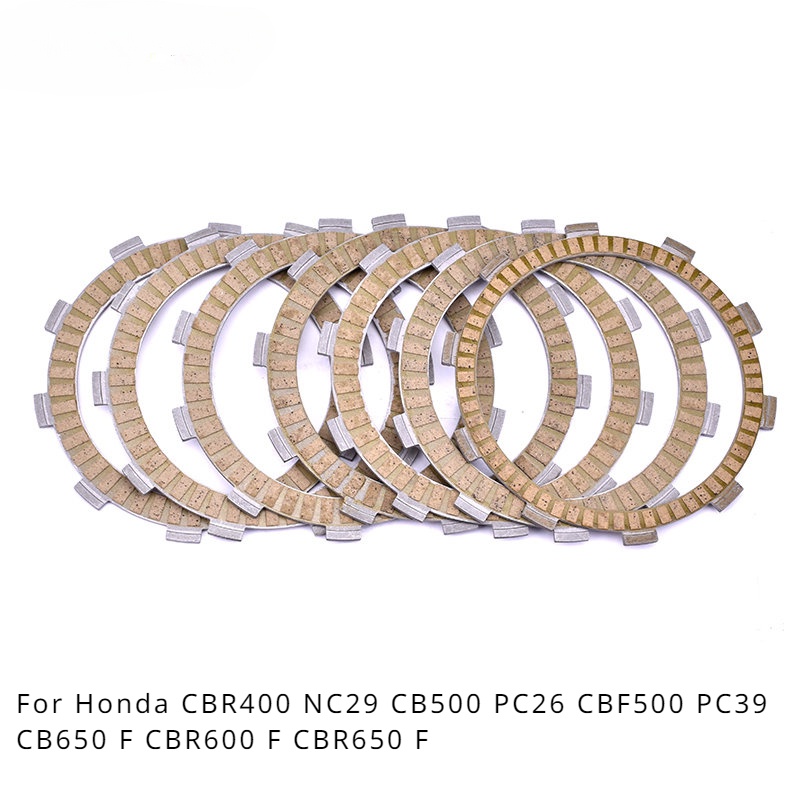 แผ่นคลัทช์ สําหรับ Honda CBR400 NC29 CB500 PC26 CBF500 PC39 CB650 CB650F CBR600 CBR600F CBR650 CBR65