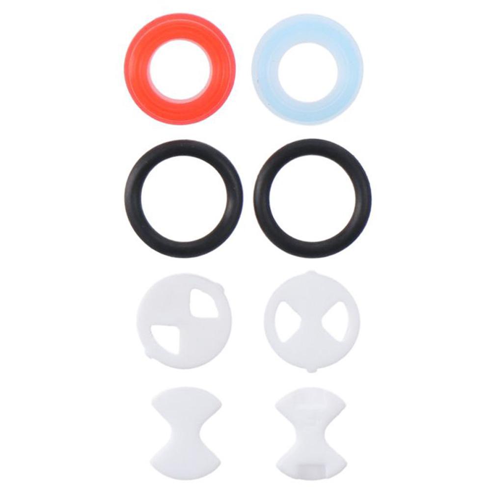 Cucko ชุดชิปเซรามิก แกนวาล์วทองแดง ทรงกลม สีแดง สีฟ้า สําหรับก๊อกน้ําร้อน และเย็น 1 ชุด - รูปที่ 3