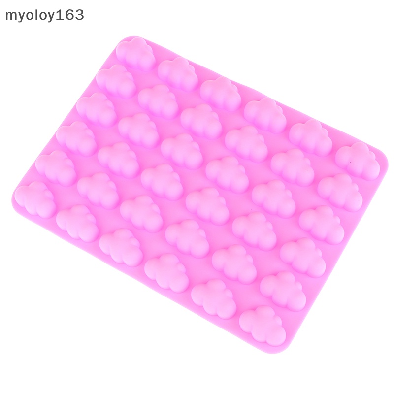 Myoloy Clouds แม่พิมพ์ซิลิโคนรูปสภาพอากาศ DIY อบเค้กช็อคโกแลตฟองดันแม่พิมพ์ช็อคโกแลตมูสเค้กตกแต่งเบเกอรี่ Mould TH