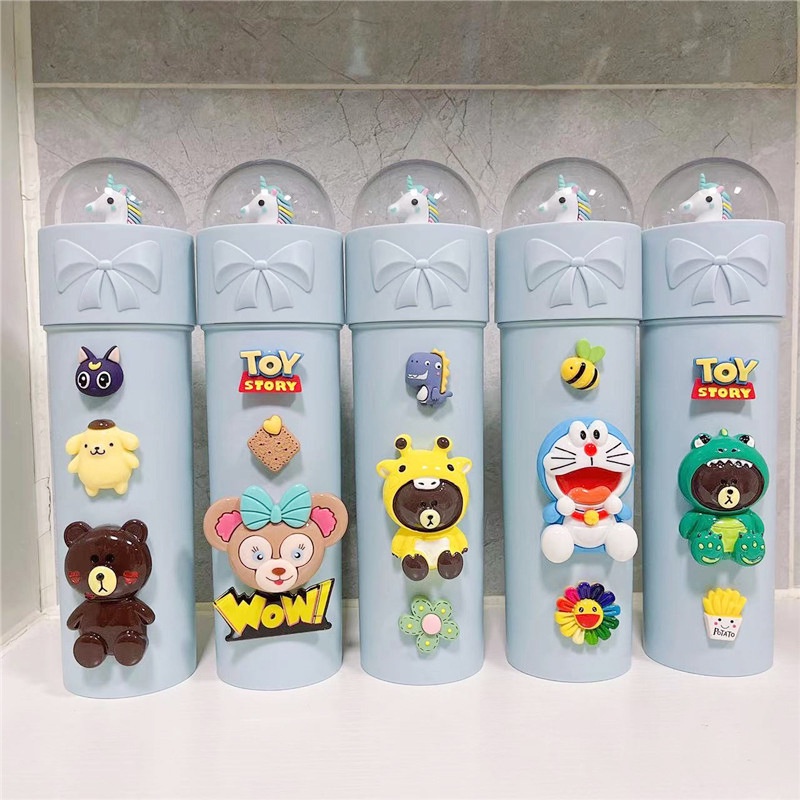 กล่องใส่แปรงสีฟัน ยาสีฟัน แบบพกพา สําหรับเด็ก ราคา ถูกที่สุด ดีลบีเคเค แกลเลอรีภาพที่ 3