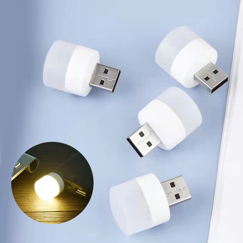 โคมไฟข้างเตียง LED ขนาดเล็ก ป้องกันสายตาอ่านหนังสือ USB