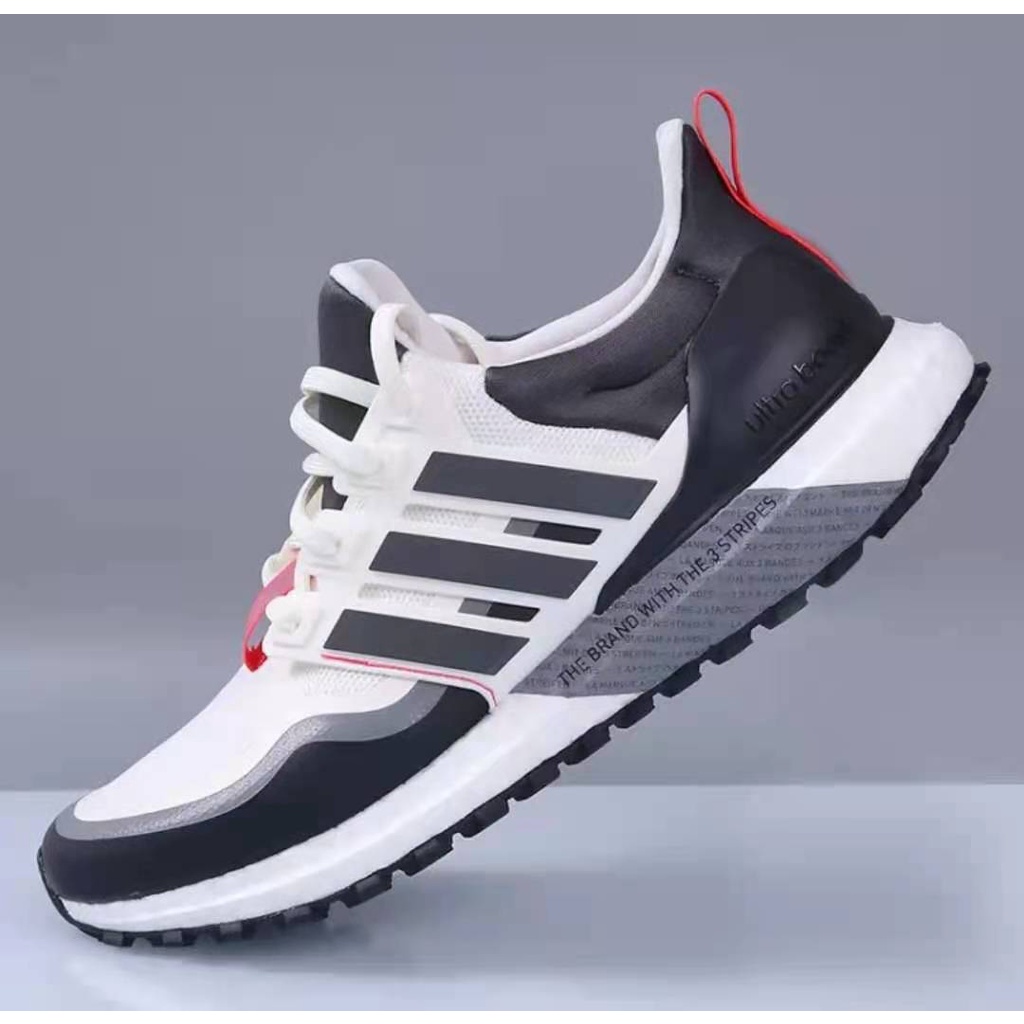 Adidas Ultra Boost All Terrain Running Shoes For Men White Black#8016