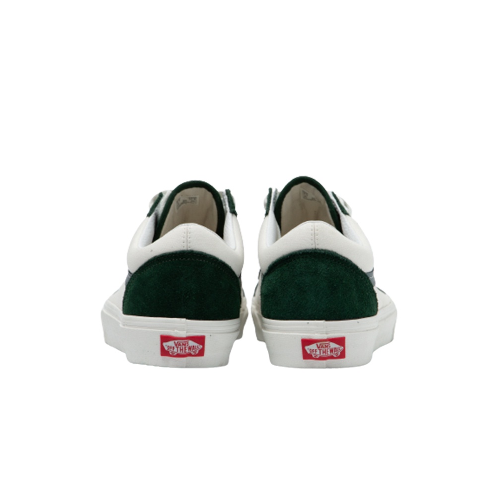 VANS(พร้อมส่ง) OLD SKOOL ERA  (VARSITY CANVAS BLUE/GREEN) รองเท้าผ้าใบ สีขาวเขียวลายเส้นสีฟ้า - ร้า