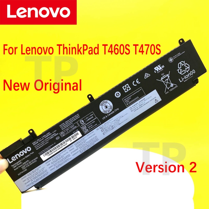 TP NEW Original For Lenovo ThinkPad T460S T470S Series 00HW022 00HW023 SB10F46460 Laptop Battery 00H