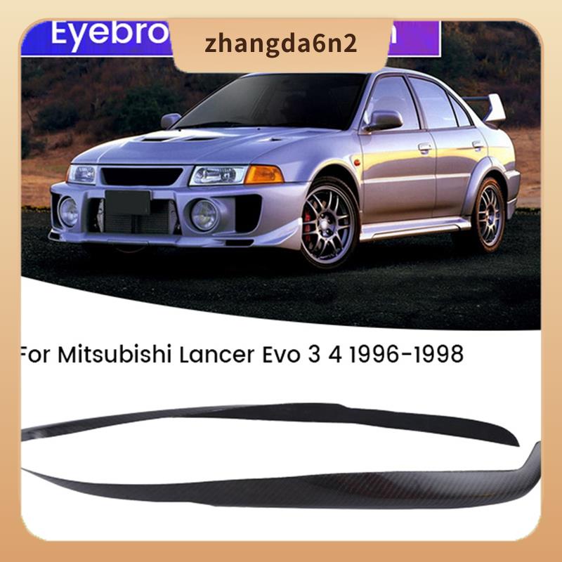 【พร้อมส่ง】ขอบไฟหน้ากันชนหน้ารถยนต์ แบบเปลี่ยน สําหรับ Mitsubishi Lancer Evo 3 4 1996-1998
