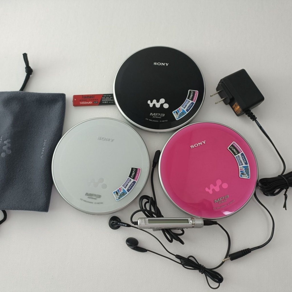SONY Sony NE730 CD Walkman เครื่องเล่น lossless สเตอริโอคุณภาพสูงเครื่องเล่นซีดีพกพา