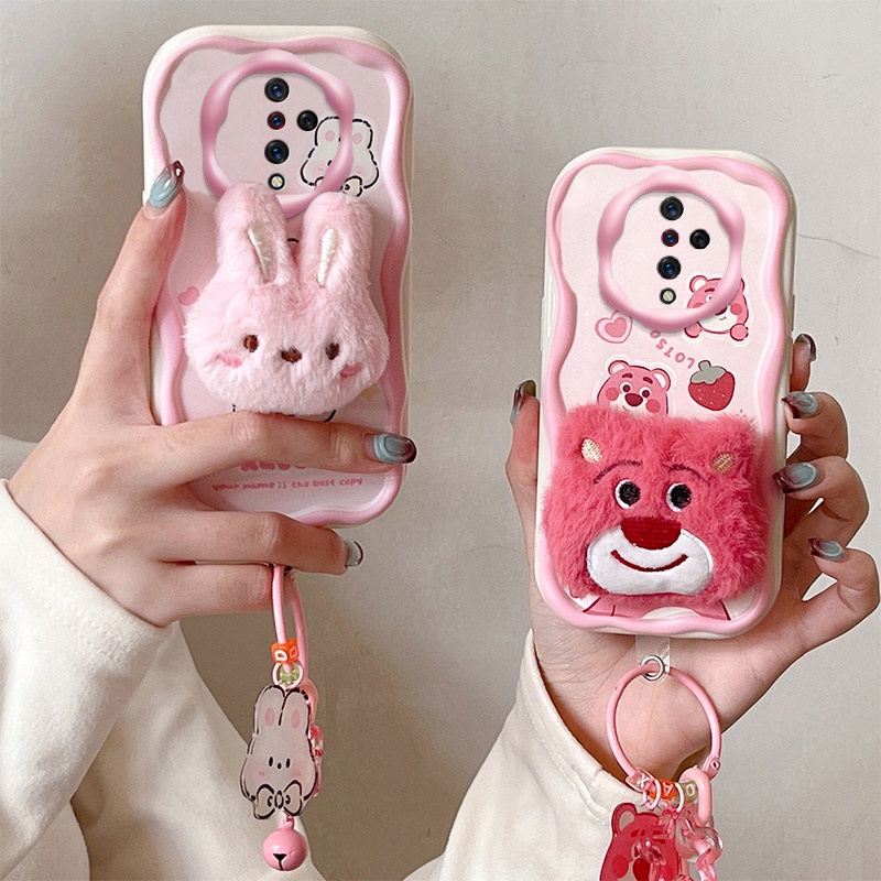 เคส vivo s1 pro เคสโทรศัพท์มือถือ ผ้ากํามะหยี่ขนนิ่ม ลาย bts น่ารัก สําหรับ vivo s1 pro