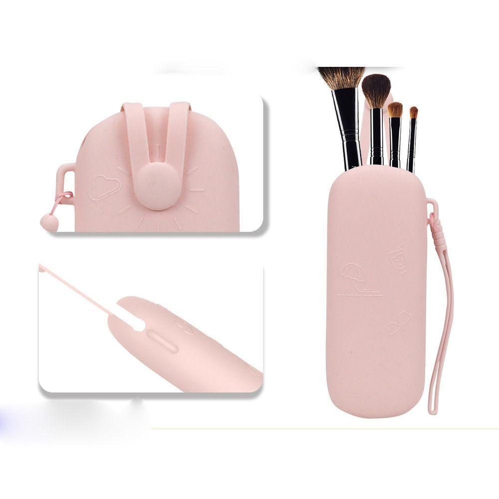 Augustus กระเป๋าใส่แว่นตา แว่นกันแดด ซิลิโคนนิ่ม แม่เหล็ก แบบพกพา กล่องแว่นตา กันฝุ่น ป้องกันการสูญหาย ที่ใส่แว่นตากลางแจ้ง - รูปที่ 4