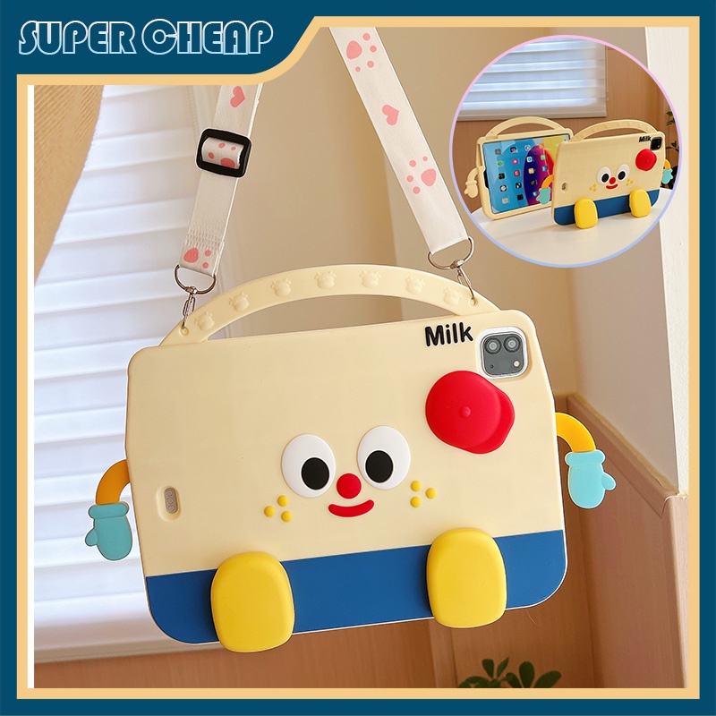 เคสซิลิโคน แบบพับได้ พร้อมขาตั้ง สําหรับ iPad 10.2 7 8 9th 10th Gen 10.9 Air1 Air2 9.7 Air3 10.5 Air4 Air5 10.9 Pro 11 2020 2021 2022 Mini 1 2 3 4 5 6
