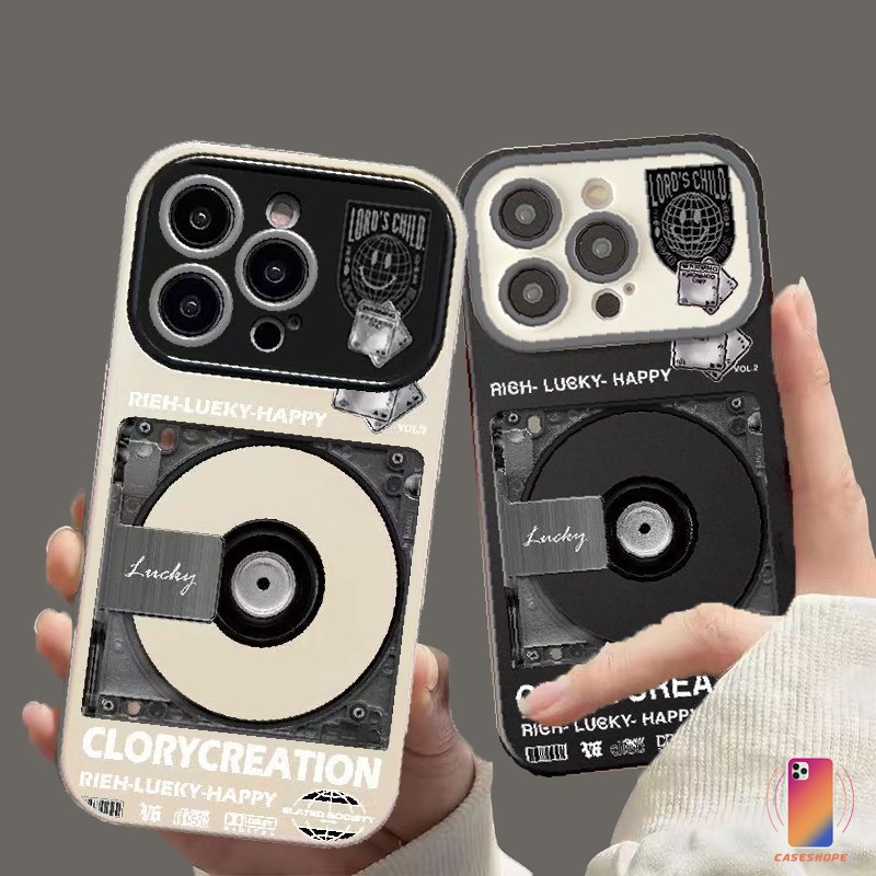 เคสโทรศัพท์มือถือ ซิลิโคนนิ่ม TPU กันรอยเลนส์กล้อง ลายเครื่องดนตรี สีดํา สําหรับ OPPO A5S A16 A12 A3S A17K A15 A38 A94 A17 A18 A57 A9 A31 A53 A5 A33 A77 2020 A16K A92 A55 A95 A77S F9 A54 A96 A58 A98 A78 A74 A7 A78 A15S A52 A12E A76 A93 A72 A35 A16S A11