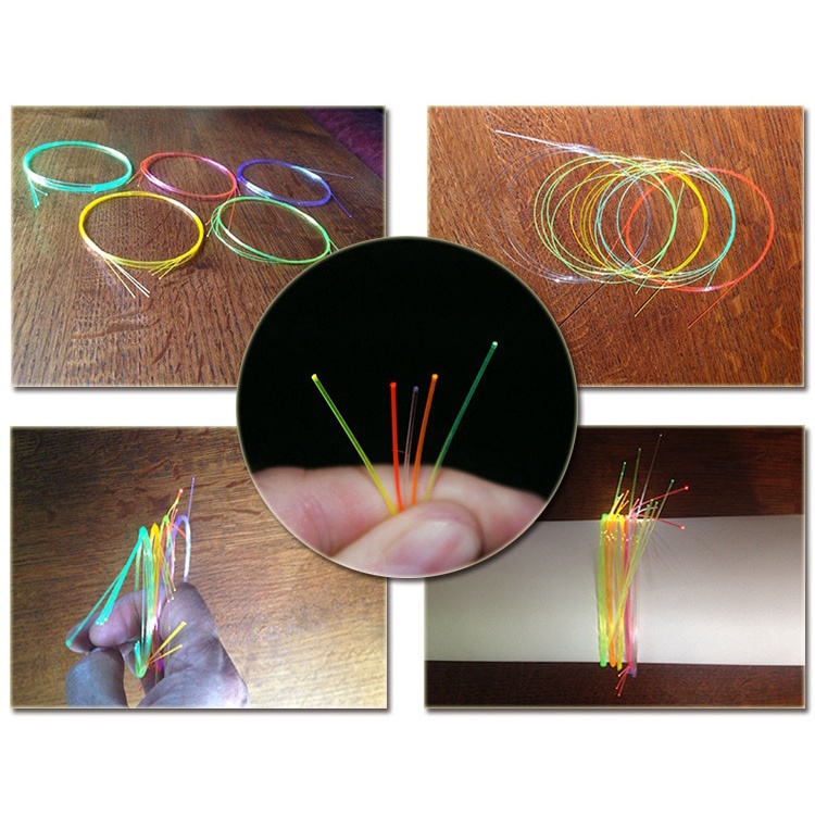 หมุดไฟเบอร์ออปติก O.D 0.5 มม. 0.75 มม. 1.0 1.5 2.0 2.5 3.0 มม. 1.5-3.0 มม. 10 ซม. - รูปที่ 5