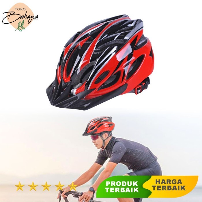 หมวกกันน็อคจักรยานเสือหมอบจักรยาน EPS Foam PVC Shell - TaffiSPORT