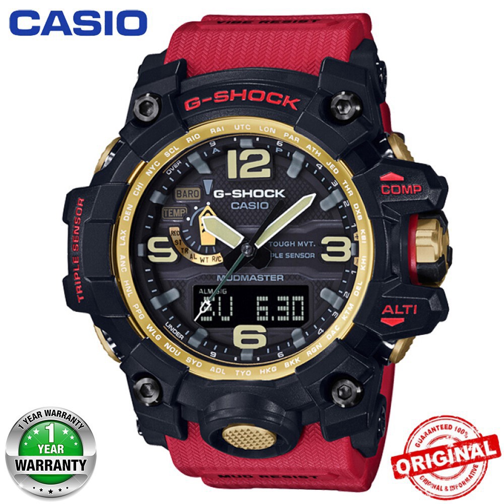 นาฬิกาข้อมือ Casio G-Shock GWG-1000 MUDMASTER สไตล์สปอร์ต สําหรับผู้ชาย สินค้าพร้อมส่ง