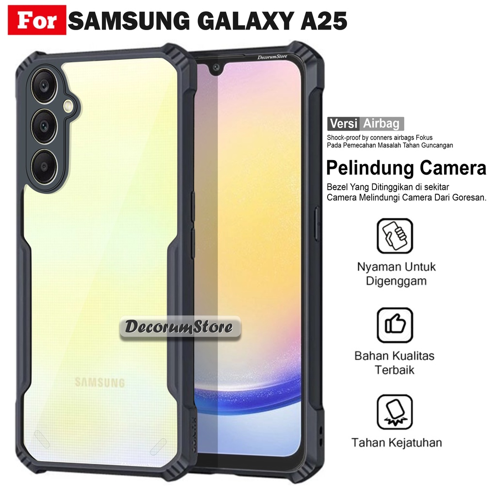 SAMSUNG GALAXY A25 5G กันกระแทก Fusion Armor อะคริลิคเคสใส