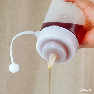 Jasco ขวดซอสปากกว้าง (มีจุกปิด) Wide Mouth Squeeze Dispensers With Cap