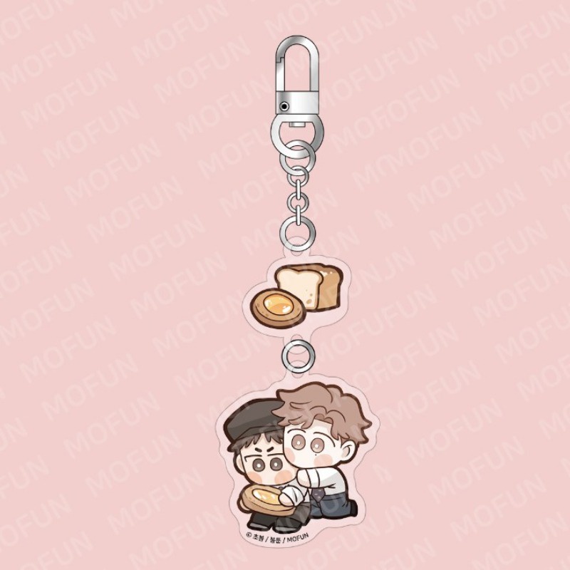 Third Ending Man Key Chain เกาหลีอะนิเมะผู้หญิงแหวน BL สําหรับกางเกงจี้เด็กผู้ถือเครื่องประดับอะคริลิค Brelok