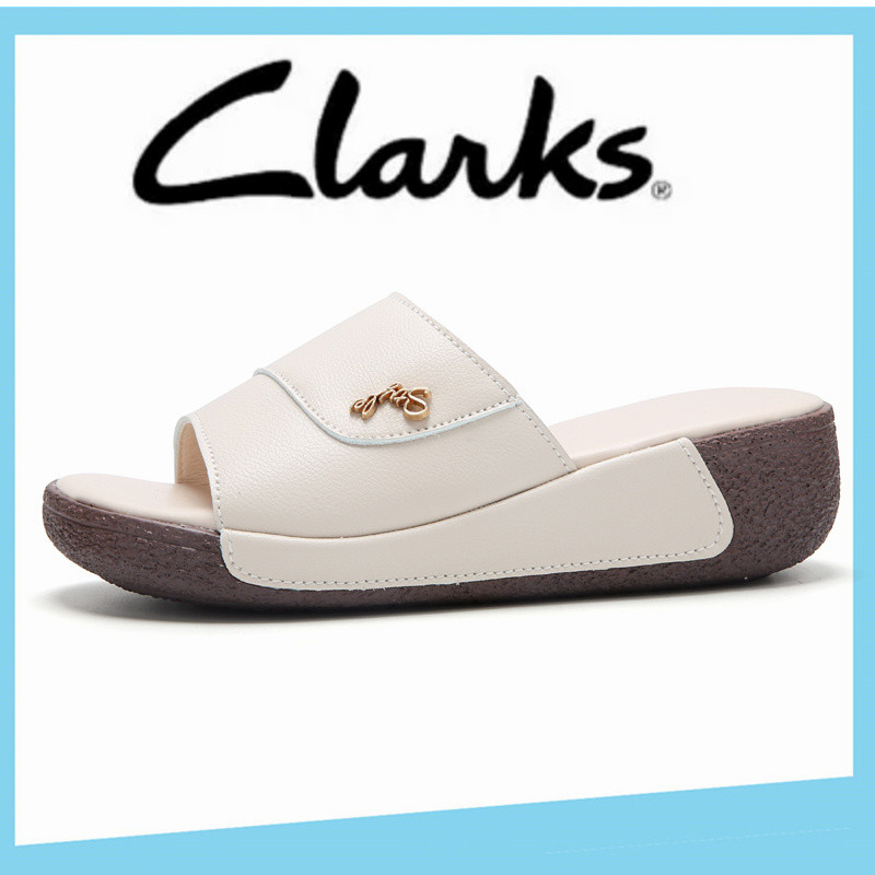 Clarks รองเท้าผู้หญิง Clarks ผู้หญิง Clarks รองเท้าแตะ รองเท้าผู้หญิง รองเท้าส้นแบน รองเท้าแตะ Clark