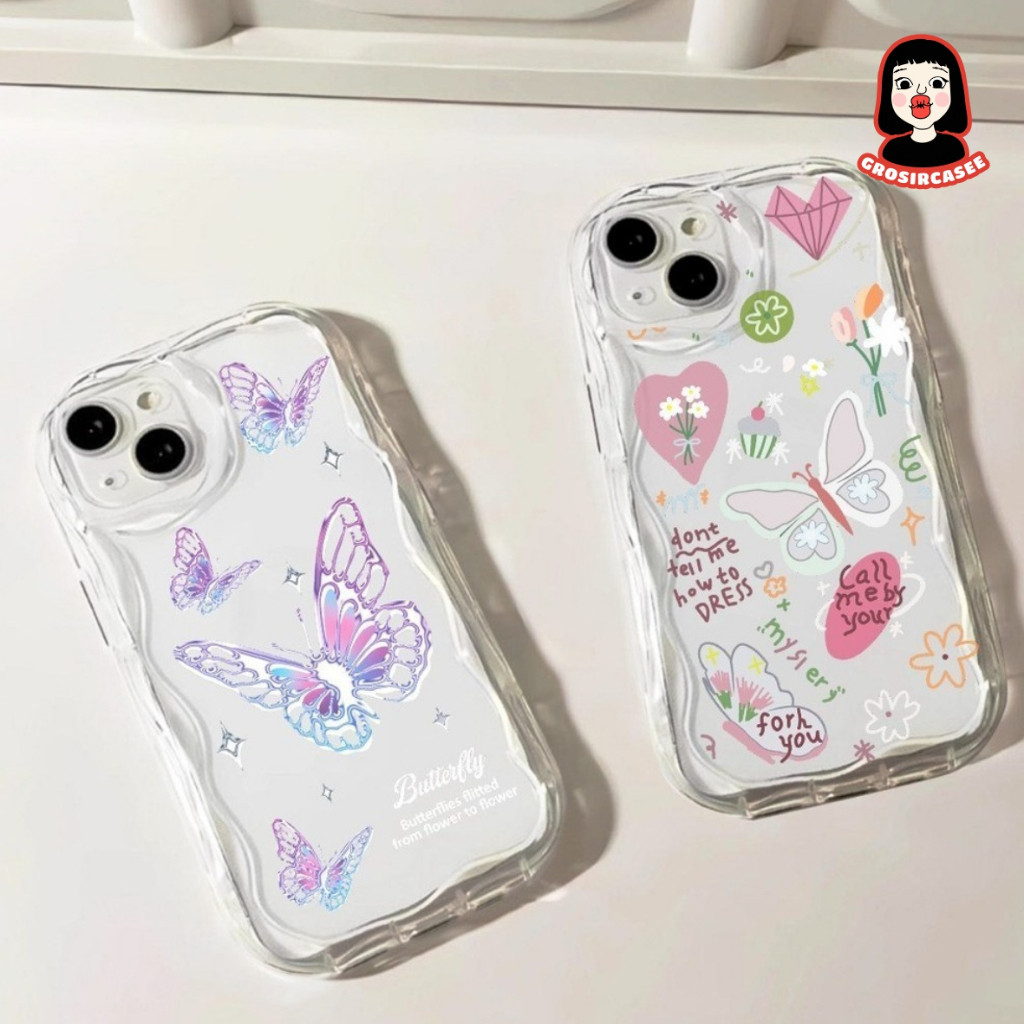 เคสผีเสื้อหยิก 3D oppo a76 a96 4g a57 2022 f11 reno 4f 5f 5 6 4g 7 (1)