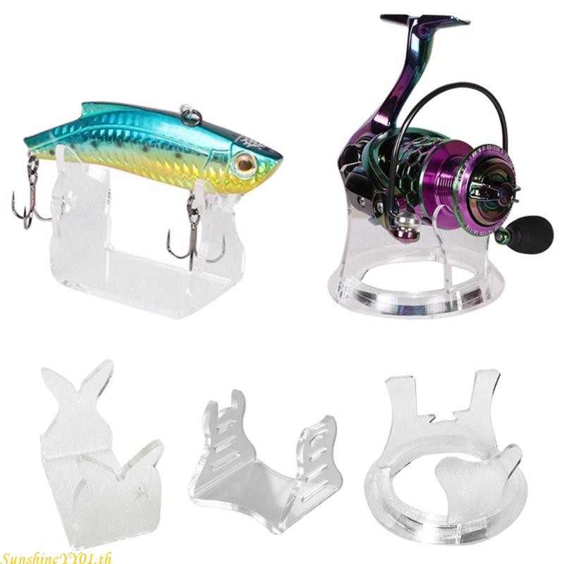Fish Baits Display Shelf Reel Lures Showing Stand Wobbler Crankbait Show Shelf