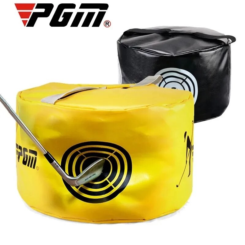 Pgm No ตุ๊กตากอล์ฟคลับ Strike Pack ฝาครอบกันน้ํา Swing การฝึกอบรมเป้าหมายกระเป๋า Pouf Bit Beanbag จําลองอุปกรณ์เสริม HL002 แพคเกจ Strike กอล์ฟ