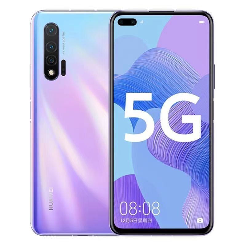 5G Huawei Nova 6 โทรศัพท์มือสองราคาถูกของแท้ เครื่อง Kirin 990 เต็มรูปแบบ
