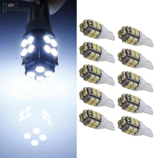 หลอดไฟ Led t10 1210 20Smd 194 168 3528 สว่างมาก สีขาว สําหรับติดตกแต่งภายในรถยนต์ 10 ชิ้น