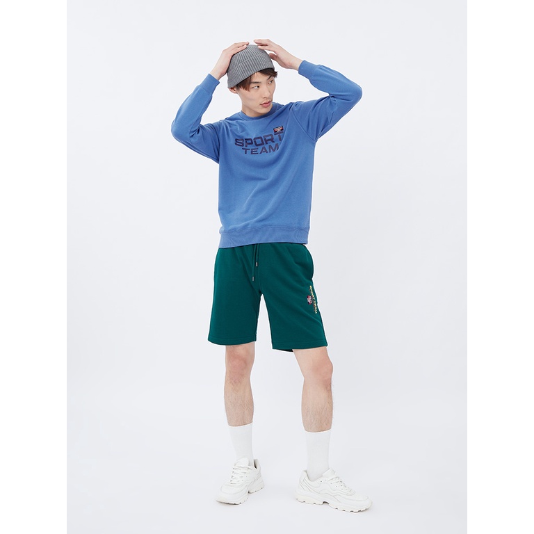 AIIZ (เอ ทู แซด) - เสื้อสเวตผู้ชายคอกลม ผ้าเฟรนช์เทอร์รี่ย์พิมพ์กราฟิก Men’s Graphic French Terry Sweatshirt