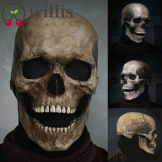 Willis หน้ากากหัวกะโหลก ขยับได้ สําหรับปาร์ตี้ฮาโลวีน