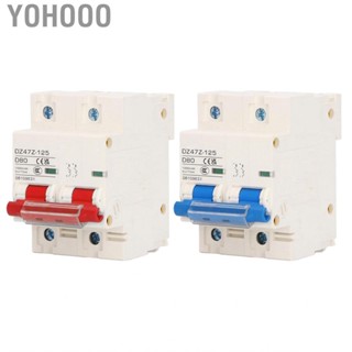 Yohooo 2P Mini Circuit Breaker  80A DC1000V Modular Structure Pa66 Safe for Power System