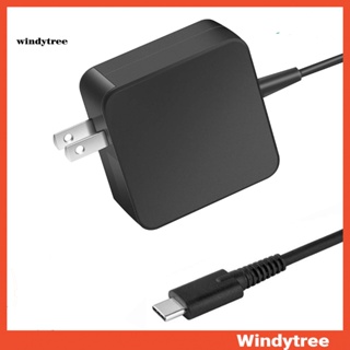 [W&amp;T] อะแดปเตอร์ชาร์จแล็ปท็อป ปลั๊ก EU US 65W Type-C USB-C สําหรับ MacBook Pro 12 13