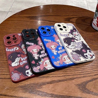 เคสโทรศัพท์มือถือ ซิลิโคน กันกระแทก ลายการ์ตูนคุโรมิ สําหรับ iPhone 11 12 14 13pro max