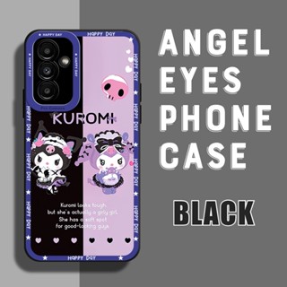 เคสโทรศัพท์มือถือ ยางนิ่ม ป้องกันเลนส์กล้อง กันกระแทก ลาย Two Kuromi สําหรับ Samsung A52 A52s A70 A71 A72 A7 2018