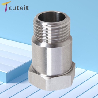 Tcuteit Bung Spacer M18 X 1.5 อะแดปเตอร์ขยายท่อเซนเซอร์ออกซิเจน