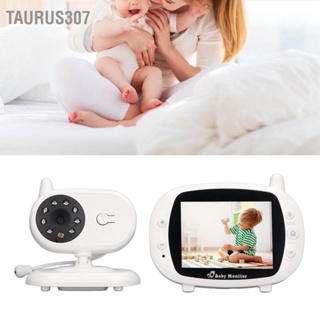 Taurus307 3.5in Wireless Baby Video Monitor 2 Way Talk Lullaby Night Vision Security กล้อง 100-240V