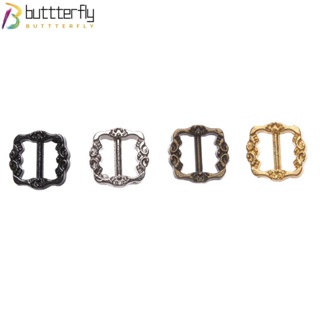 Buttterfly บักเกิลสามเหลี่ยม ขนาดเล็ก คุณภาพสูง อุปกรณ์เสริมกระเป๋าตุ๊กตา 4 สี 20 40 ชิ้น