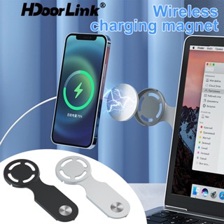 Hdoorlink ที่วางที่ชาร์จไร้สาย หน้าจอแล็ปท็อป สําหรับ Mag/safe I/Phone 14 13 12 Phone Magnetic Charging Stand Side Mount Adjustable Bracket