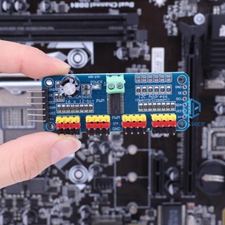 Pca9685 PWM บอร์ดไดร์เวอร์เซอร์โว IIC อินเตอร์เฟซ 16 ช่อง 12-Bit PWM สําหรับหุ่นยนต์ Arduino Raspberry Pi [Missece.th]