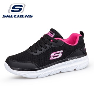 Skechers_ MAX CUSHION รองเท้าผ้าใบลําลอง ผ้าตาข่าย ระบายอากาศ ระงับกลิ่น สําหรับผู้ชาย และผู้หญิง เหมาะกับการเล่นกีฬากลางแจ้ง (ไซซ์ 36-45)