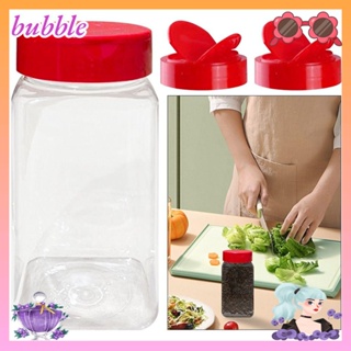 Bubble ขวดพลาสติกใส่เครื่องปรุงรส รูปผีเสื้อ สีแดง พร้อมฝาปิด ของใช้ในครัวเรือน จํานวน 3 ชิ้น