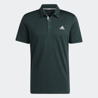 adidas กอล์ฟ เสื้อโปโล Drive ผู้ชาย สีเขียว HM5353