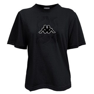 เสื้อยืด รุ่น LOGO EVAI T-Shirt  Woman Black