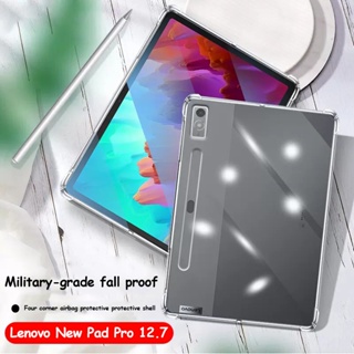 เคส TPU นิ่ม แบบใส กันกระแทก สําหรับ Lenovo Xiaoxin Pad Pro 12.7 นิ้ว Tab P12 12.7 Legion Y700 2nd 8.8 P11 Plus Pro M10 3rd M9 M8 4th Pro 11.2 11.5