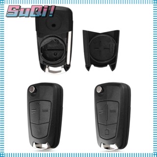 Suqi รีโมตกุญแจ แบบเปลี่ยน สําหรับ Corsa D Vectra C For Zafira For Vectra Signum Fob Shell For Opel