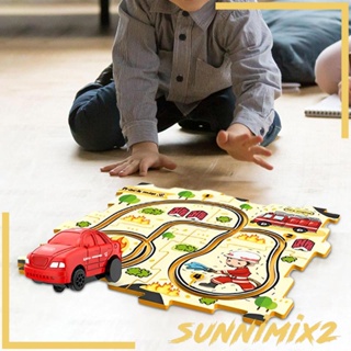 [Sunnimix2] ของเล่นตัวต่อรถไฟ สําหรับเด็กก่อนวัยเรียน อายุ 3 ปีขึ้นไป